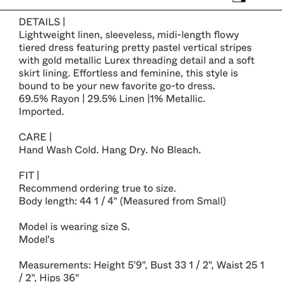 Rails Amaya Dress Juliette Stripe - Picture 2 of 11